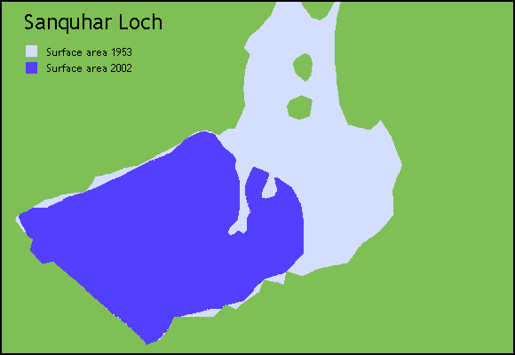 Sanquhar Loch - Surface Area